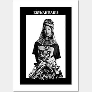 Erykah badu Posters and Art